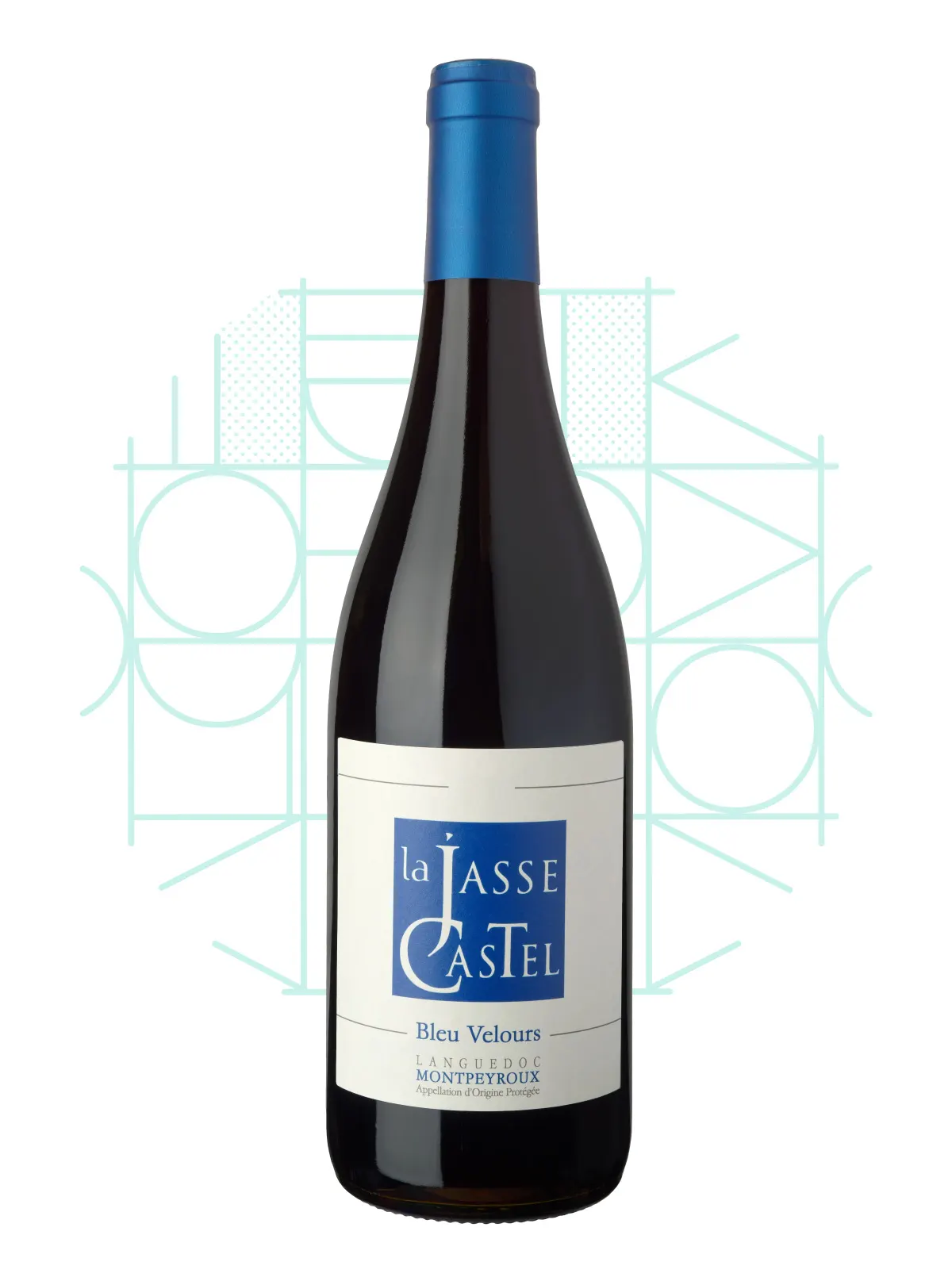 La Jasse Castel - Vin rouge bio - Cuvée Bleu Velours