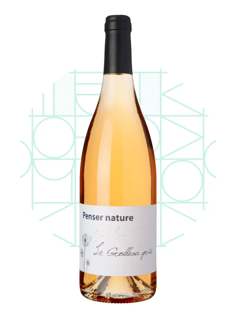 Château de Passavant - Vin rosé bio - Cuvée Penser nature - Le Grolleau gris