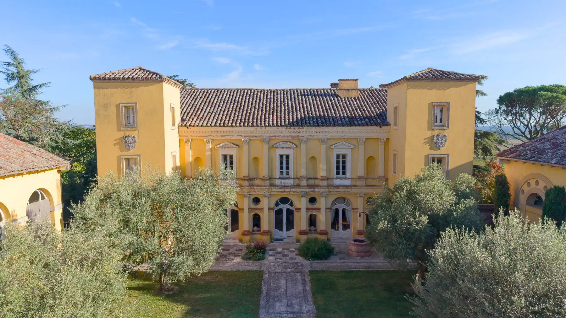 Architecture du Ch&acirc;teau d'Escabes