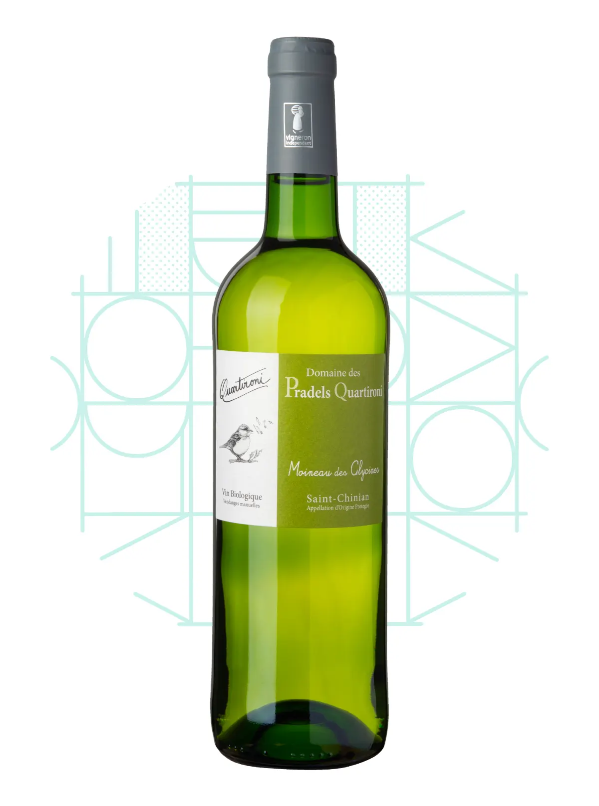 Pradels Quartironi - Vin blanc bio - Cuvée Moineau des Glycines