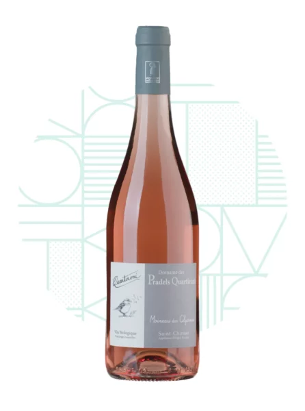 Pradels Quartironi - Vin rosé bio - Cuvée Moineau des Glycines