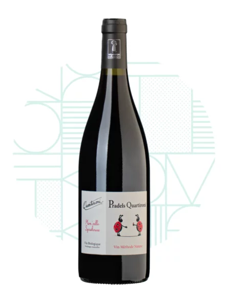 Pradels Quartironi - Vin rouge bio - Cuvée Mam'zelle Syrahcuse