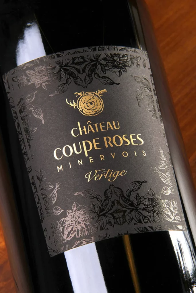 Vin rouge Vertige du Château Coupe-Roses