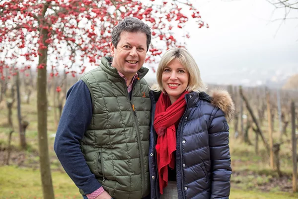 Christian et Laurence du domaine Eblin-Fuchs
