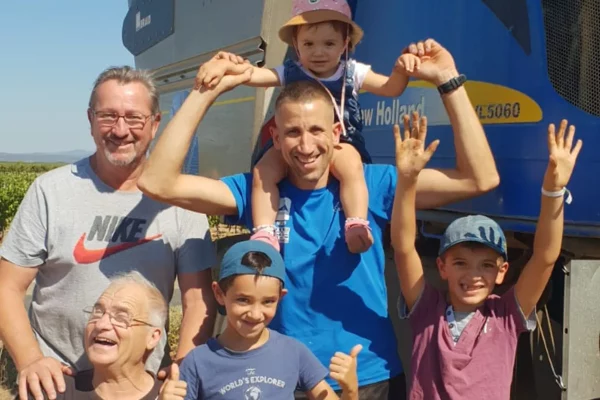 La famille Rivemale au Domaine La Limbardière