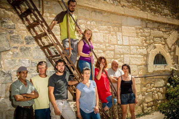 L'équipe du Domaine de Tavernel