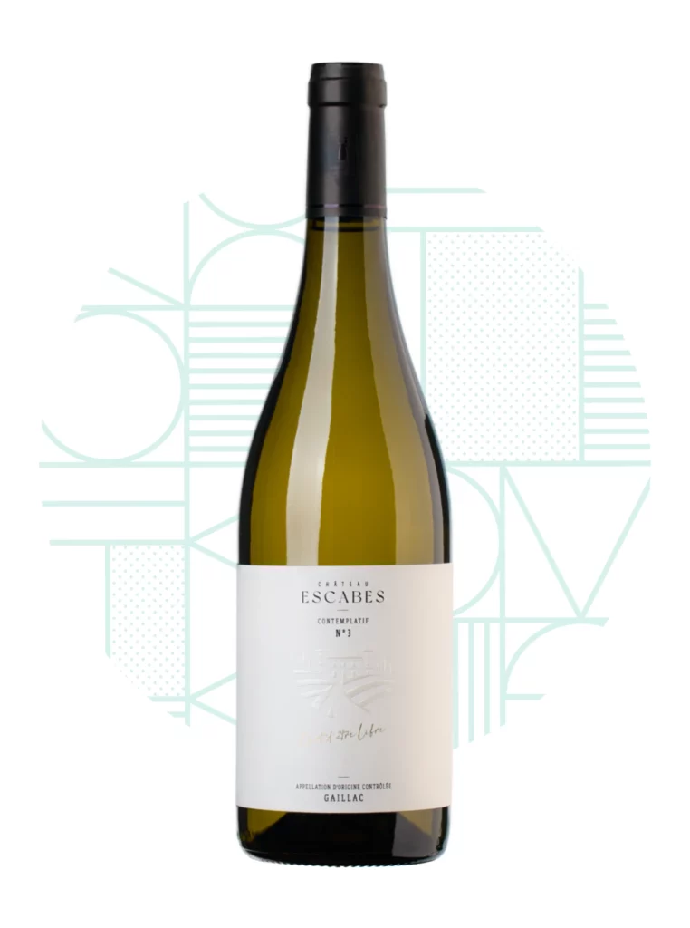 Château d'Escabes - Vin blanc bio - Cuvée Contemplatif N°3
