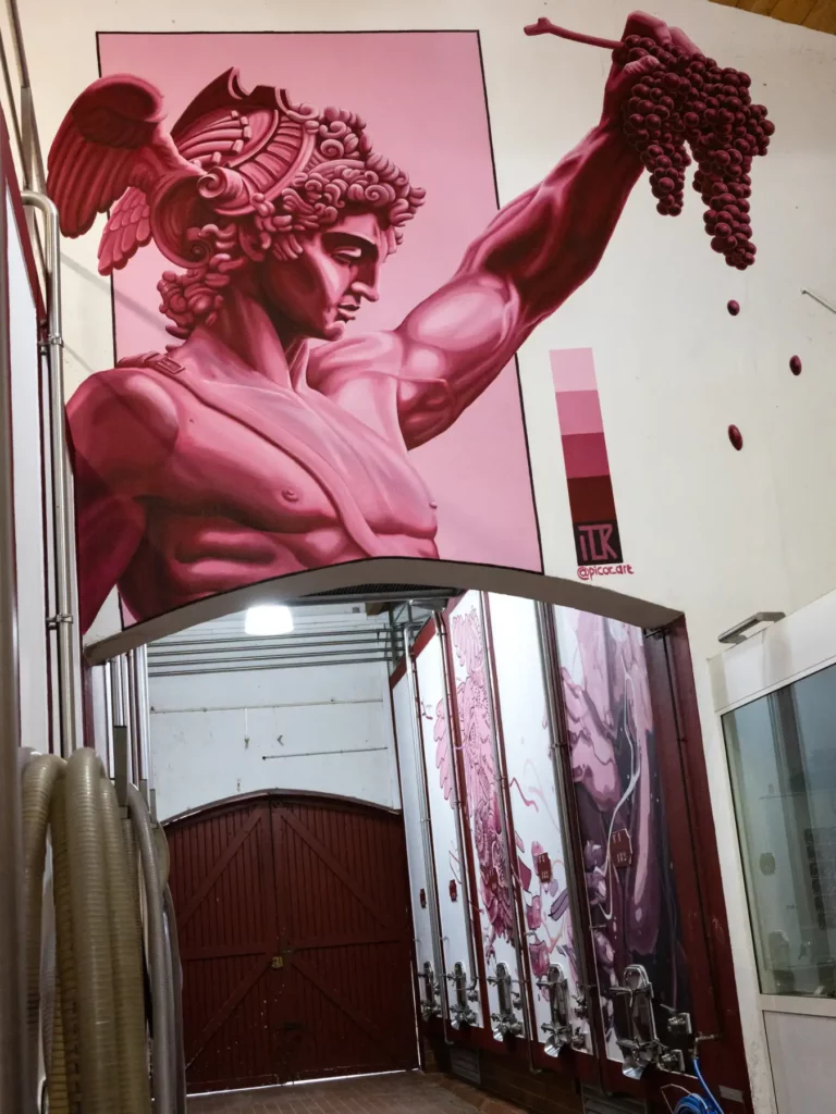 Entr&eacute;e du Chai au Ch&acirc;teau d'Anthonic