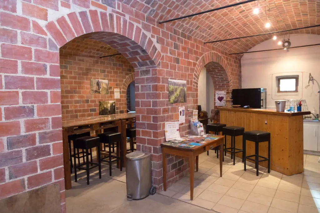 Le caveau du Domaine Barou