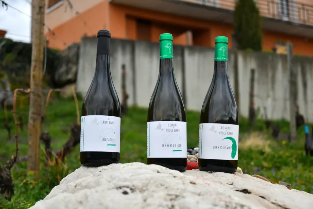 Les cuv&eacute;es du Domaine des Crocs Blancs