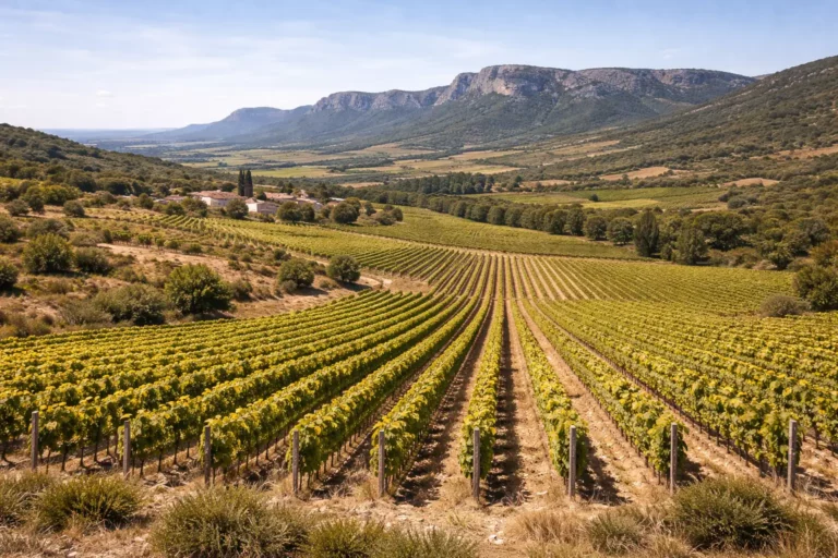 Région viticole Languedoc-Roussillon