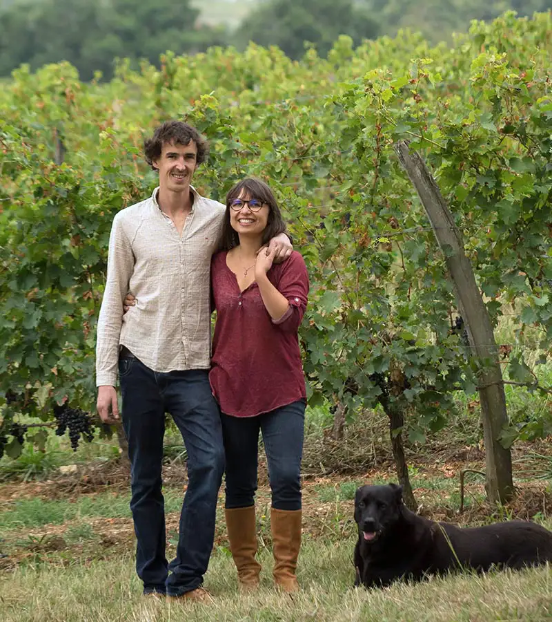 Ana&iuml;s Bernard et Bastien Pestourie