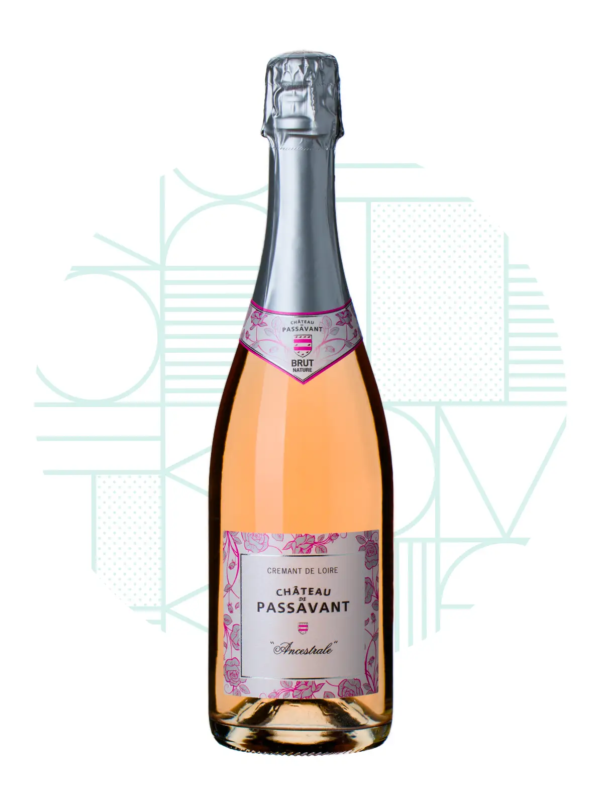 Château de Passavant - Crémant de Loire rosé biodynamie - Ancestrale