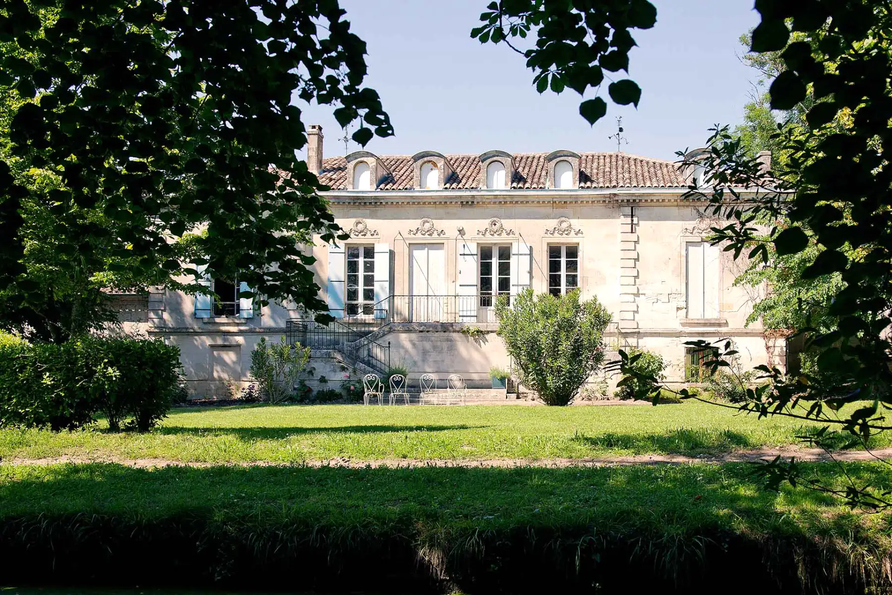 Façade du Château Coutet
