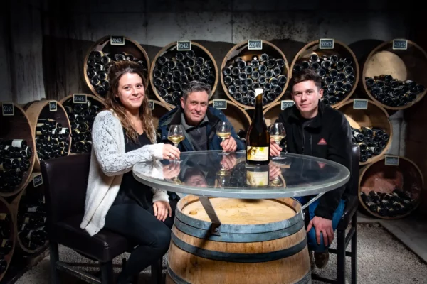 Marcel, Cladie et Auxence Couturier