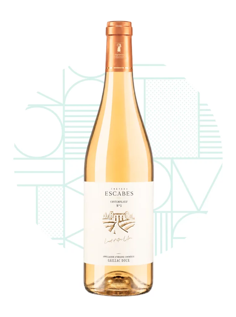 Château d'Escabes - Vin blanc doux bio - Contemplatif N°5