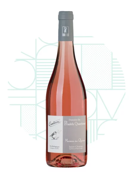 Pradels Quartironi - Vin rosé bio - Cuvée Moineau des Glycines