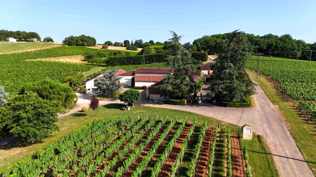 Le vignoble du Ch&acirc;teau Lamartine
