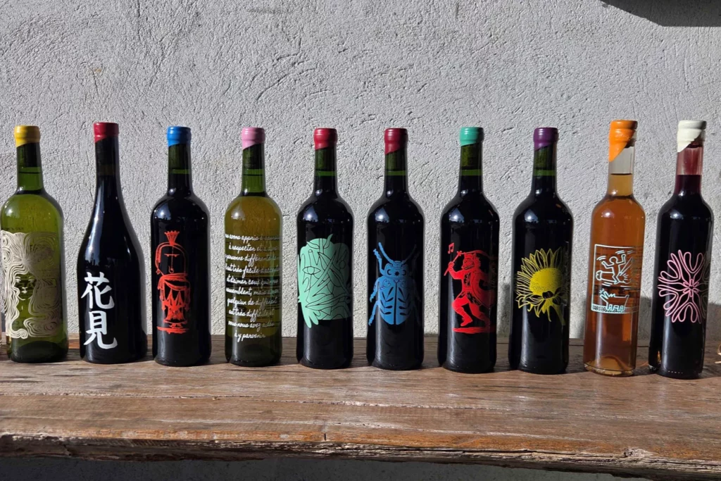 Château de la Craffe - La gamme de bouteilles aux étiquettes sérigraphiées d’artistes