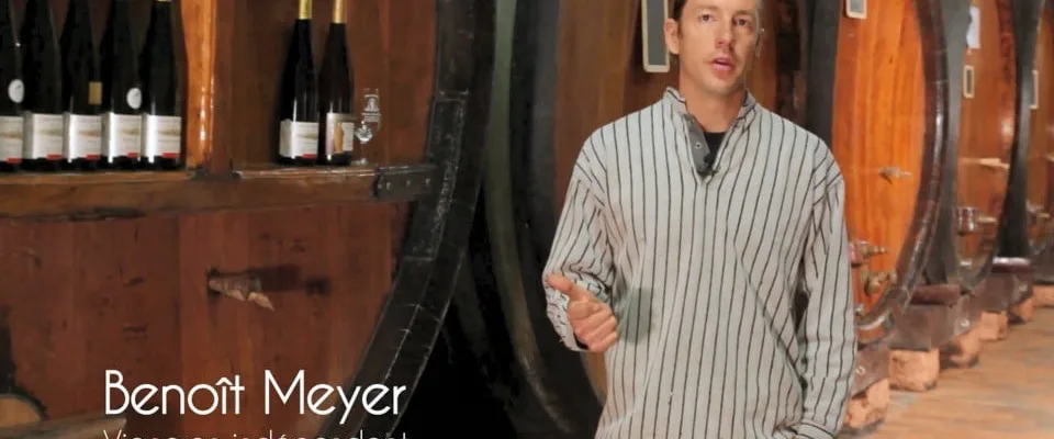 Domaine du Bollenberg - Benoît Meyer devant les foudres de la cave