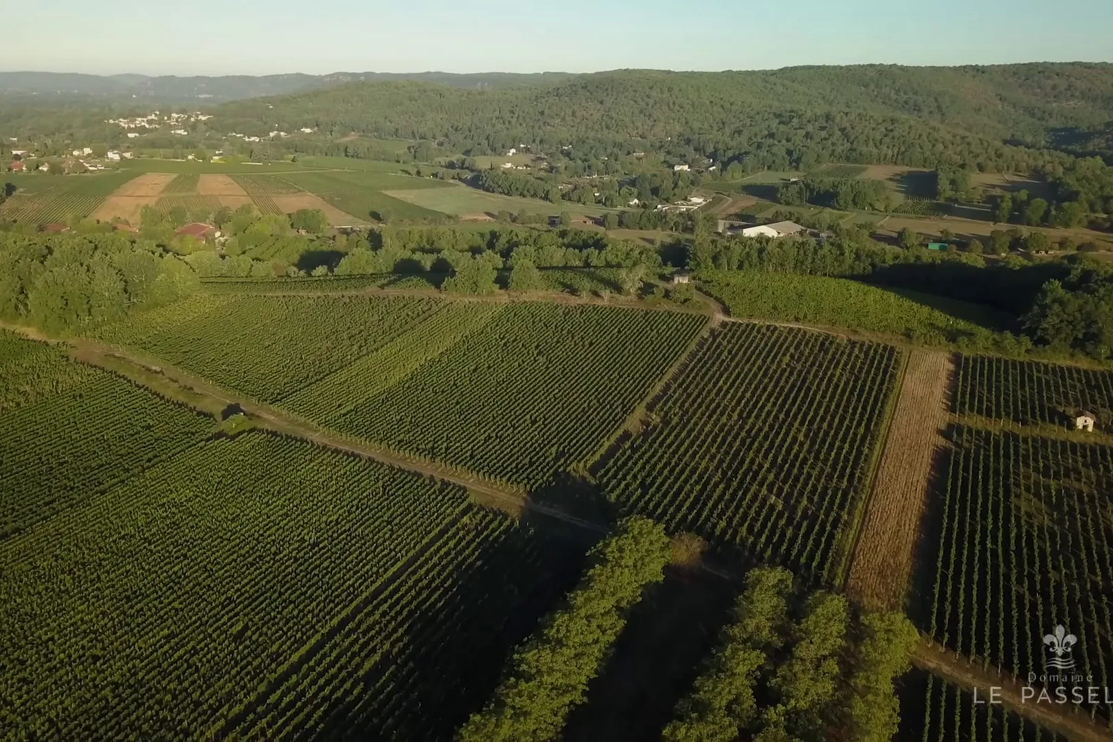 Domaine Le Passelys - Le vignoble et la vallée du Lot