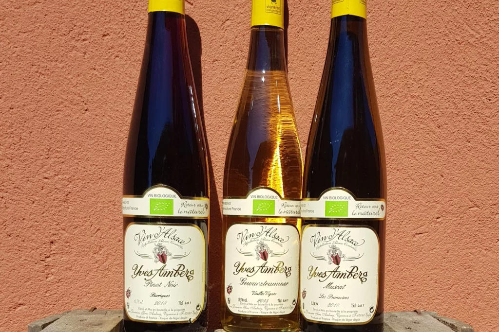 Domaine Yves Amberg - Trois cuvées du domaine