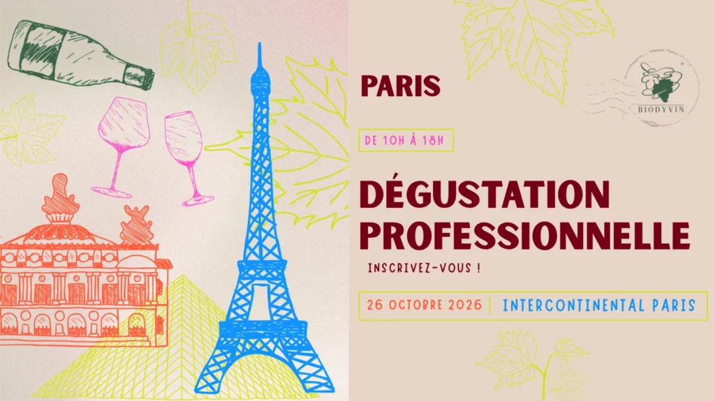 Affiche : Dégustation professionnelle Biodyvin