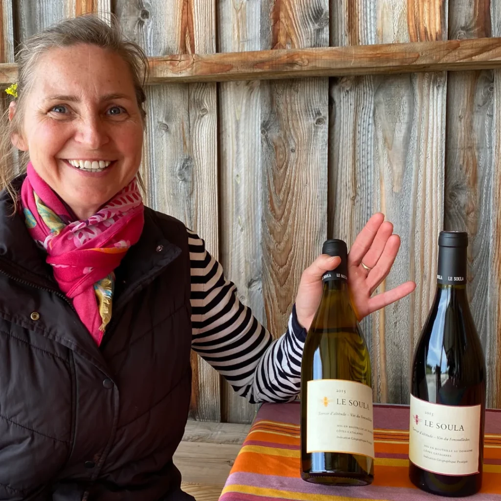 Le Soula - Wendy Wilson, qui dirige le domaine et la vinification